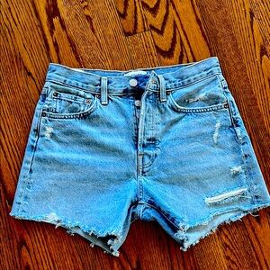 Agolde Parker Long in color Swapmeet. Size 25.